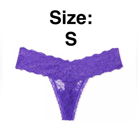 Victoria’s Secret THE LACIE
Lacie Lace-Up Thong Panty - NEW - Picture 1 of 3